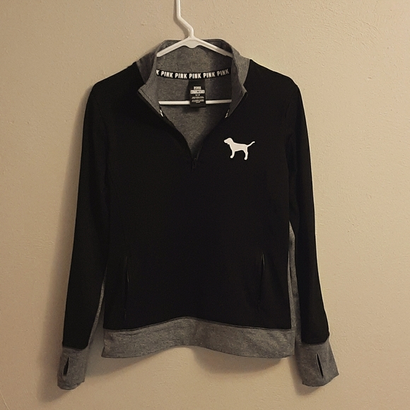 PINK Victoria's Secret Sweaters - Pink 3/4 zip up jacket